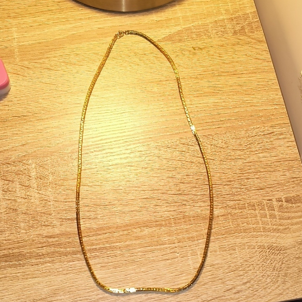 ✨Elegant Gold Plated Necklace - 12 Inches